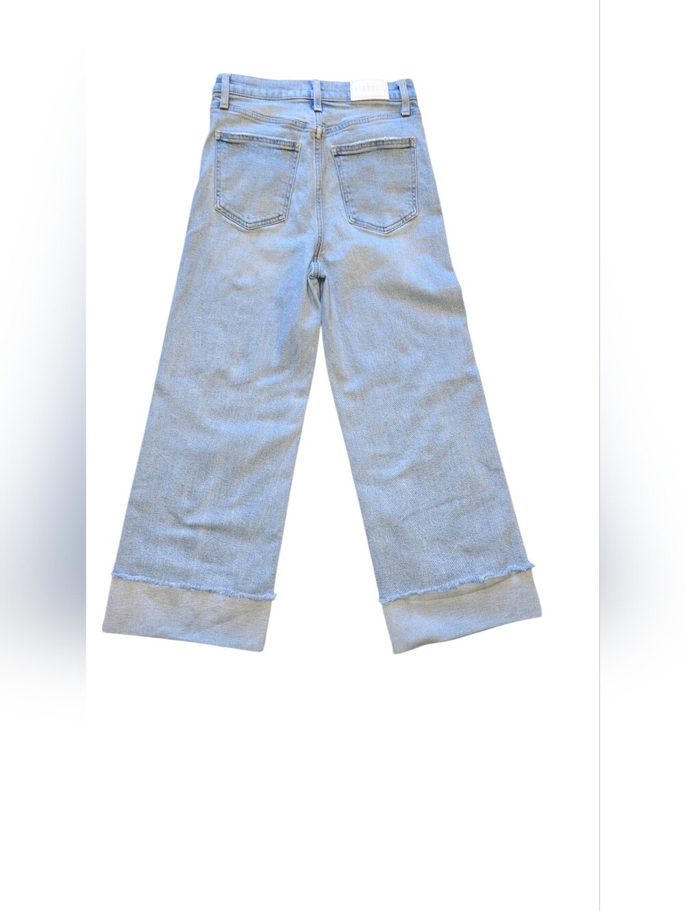 Pistola Lana Crop Wide Leg Jeans in Snowcat wash Size 27 - Picture 3 of 10